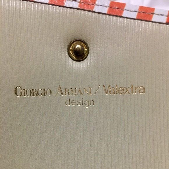 Giorgio Armani & Valextra Clutch Vintage - Picture 4 of 4